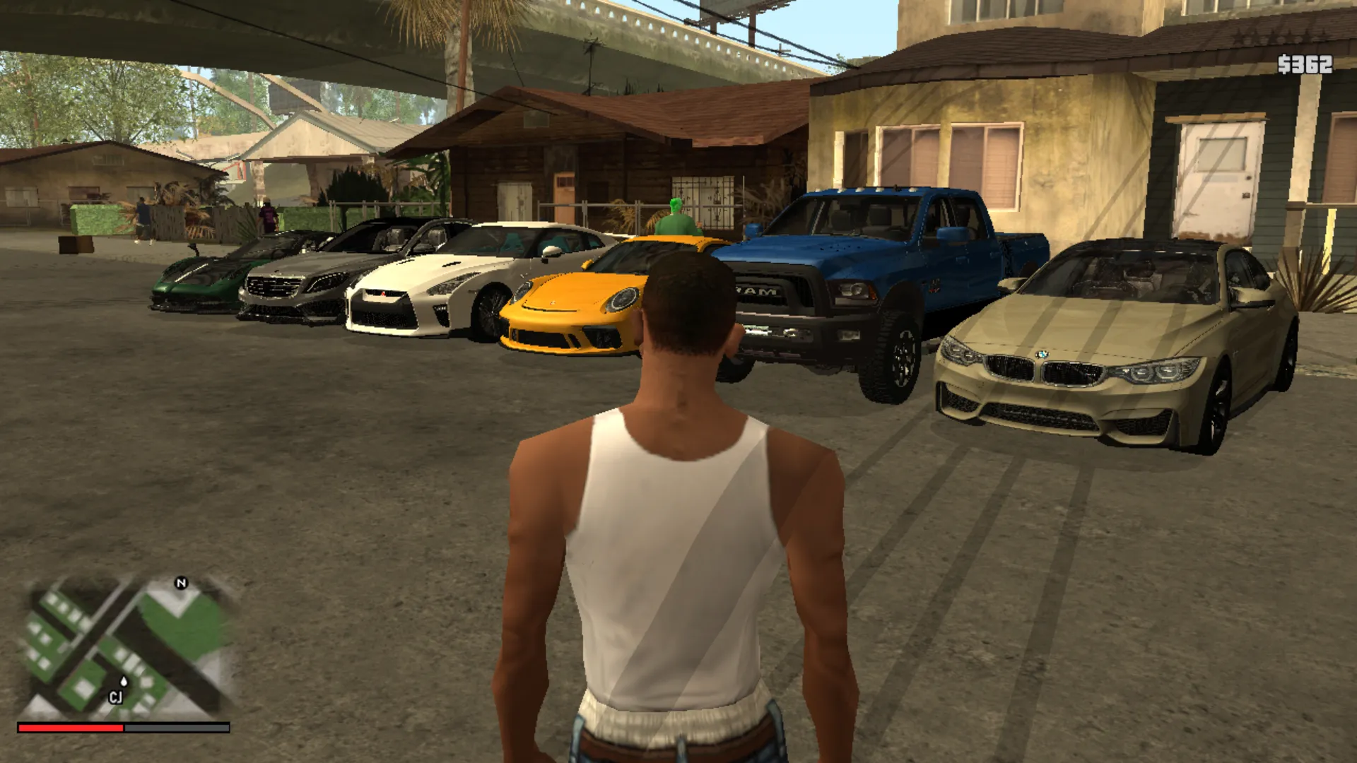 GTA San Andreas modded gameplay screenshot 7